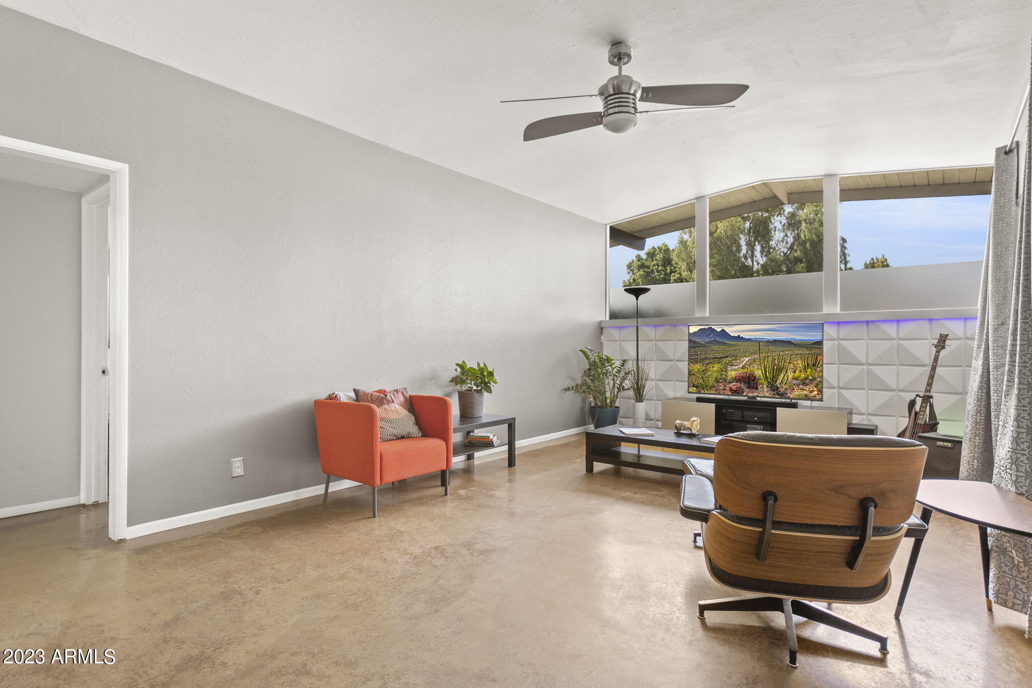4137 East Granada Road Phoenix, AZ 85008 - Photo 15 of 59 View of living room from dining area