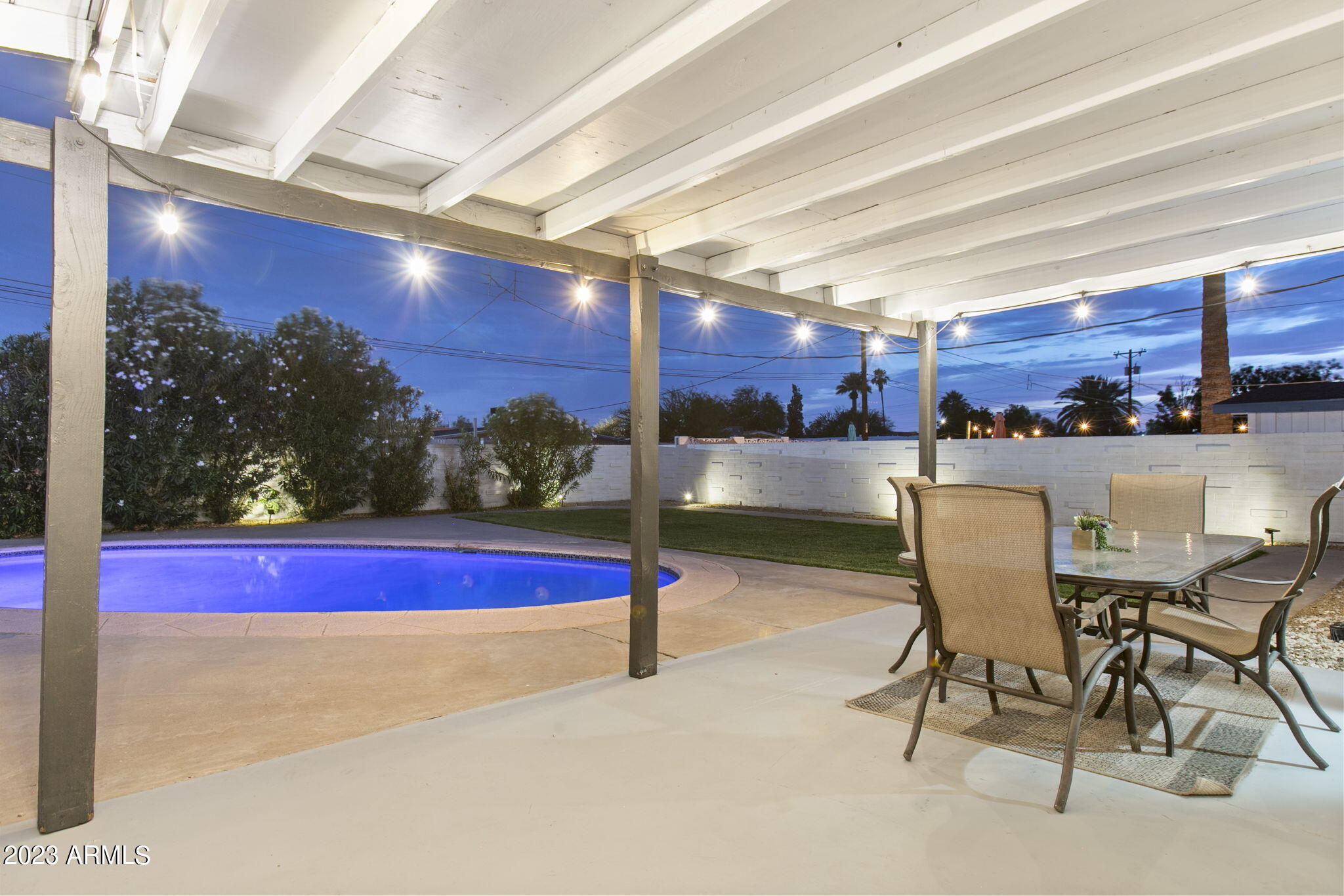 4137 East Granada Road Phoenix, AZ 85008 - Photo 43 of 59 View from covered rear patio