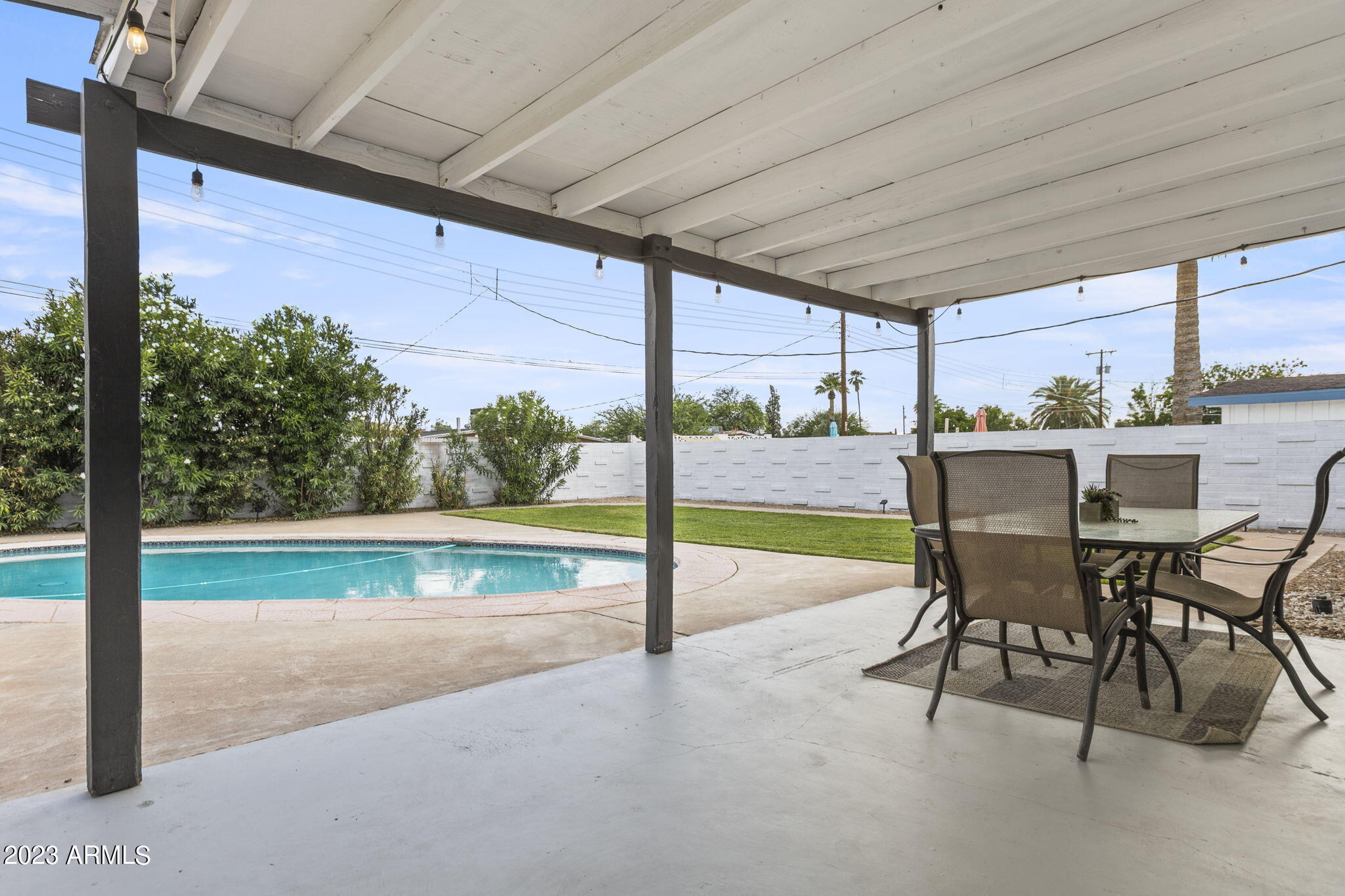 4137 East Granada Road Phoenix, AZ 85008 - Photo 51 of 59 View from covered patio