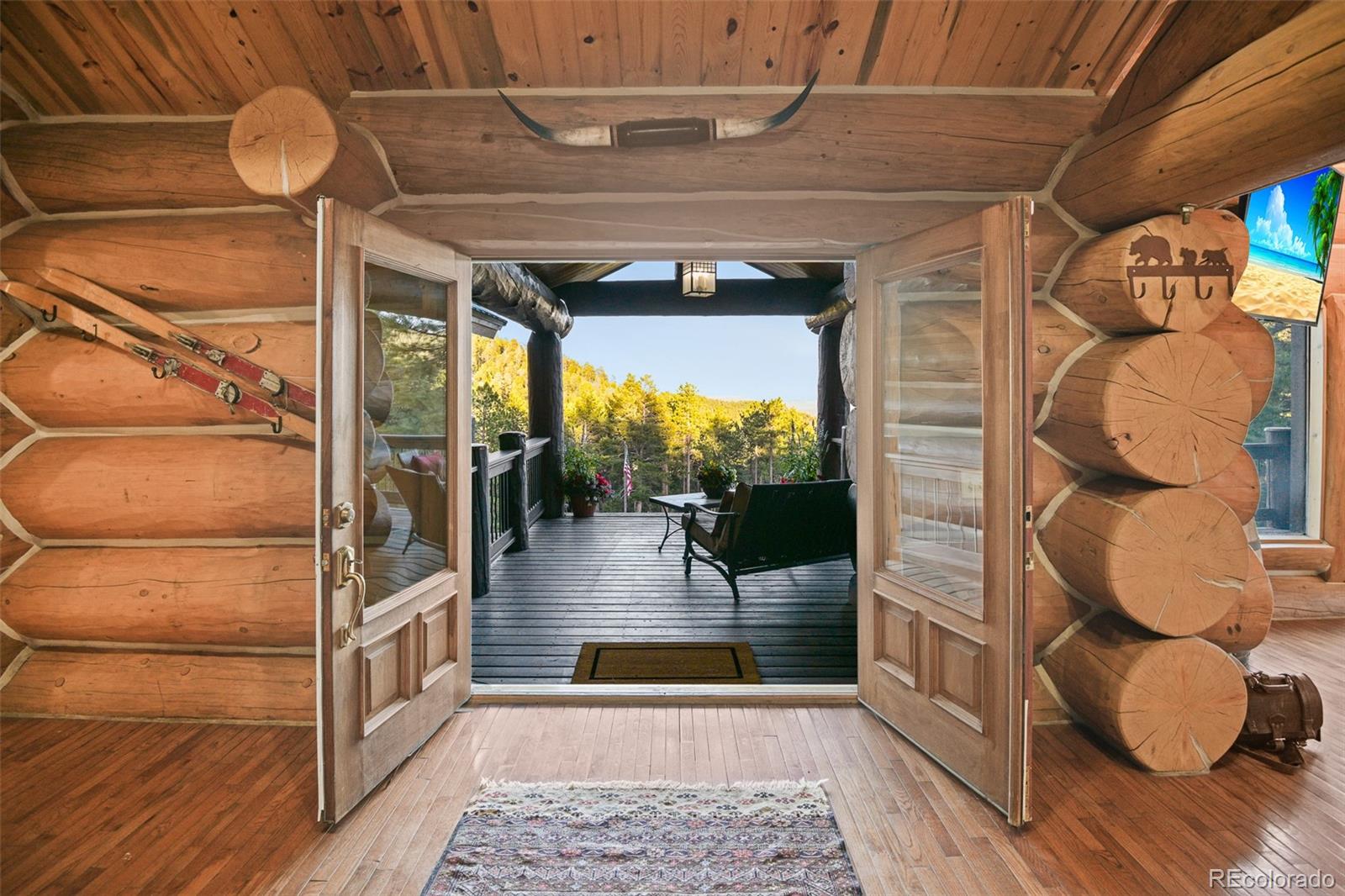 13434 Baird Road Conifer, CO 80433 - Photo 2 of 36 a view of entryway