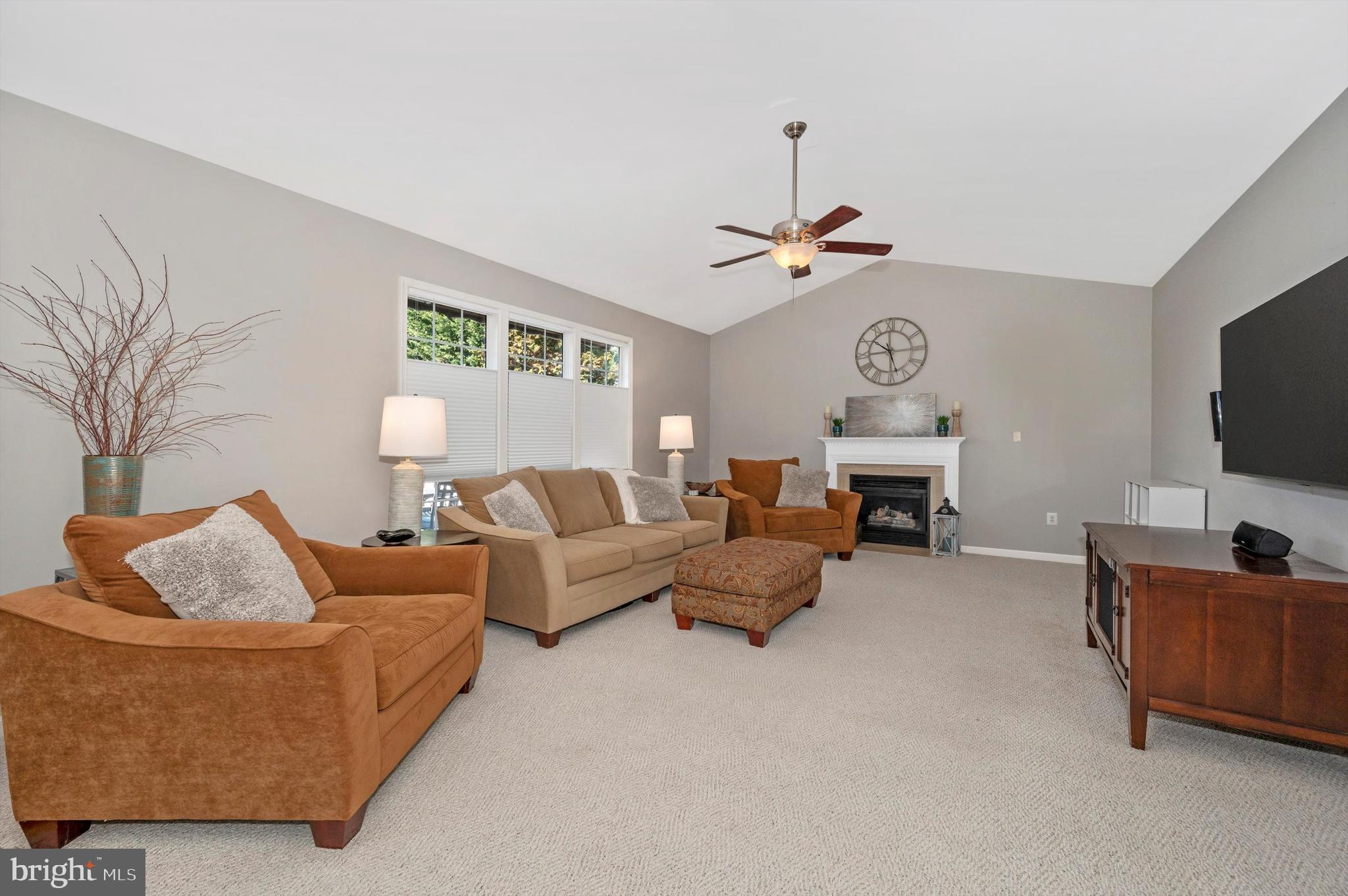 6701 Kings Mill Court Frederick, MD 21702 - Photo 23 of 54 Family room with cathedral ceiling and 2' bump out