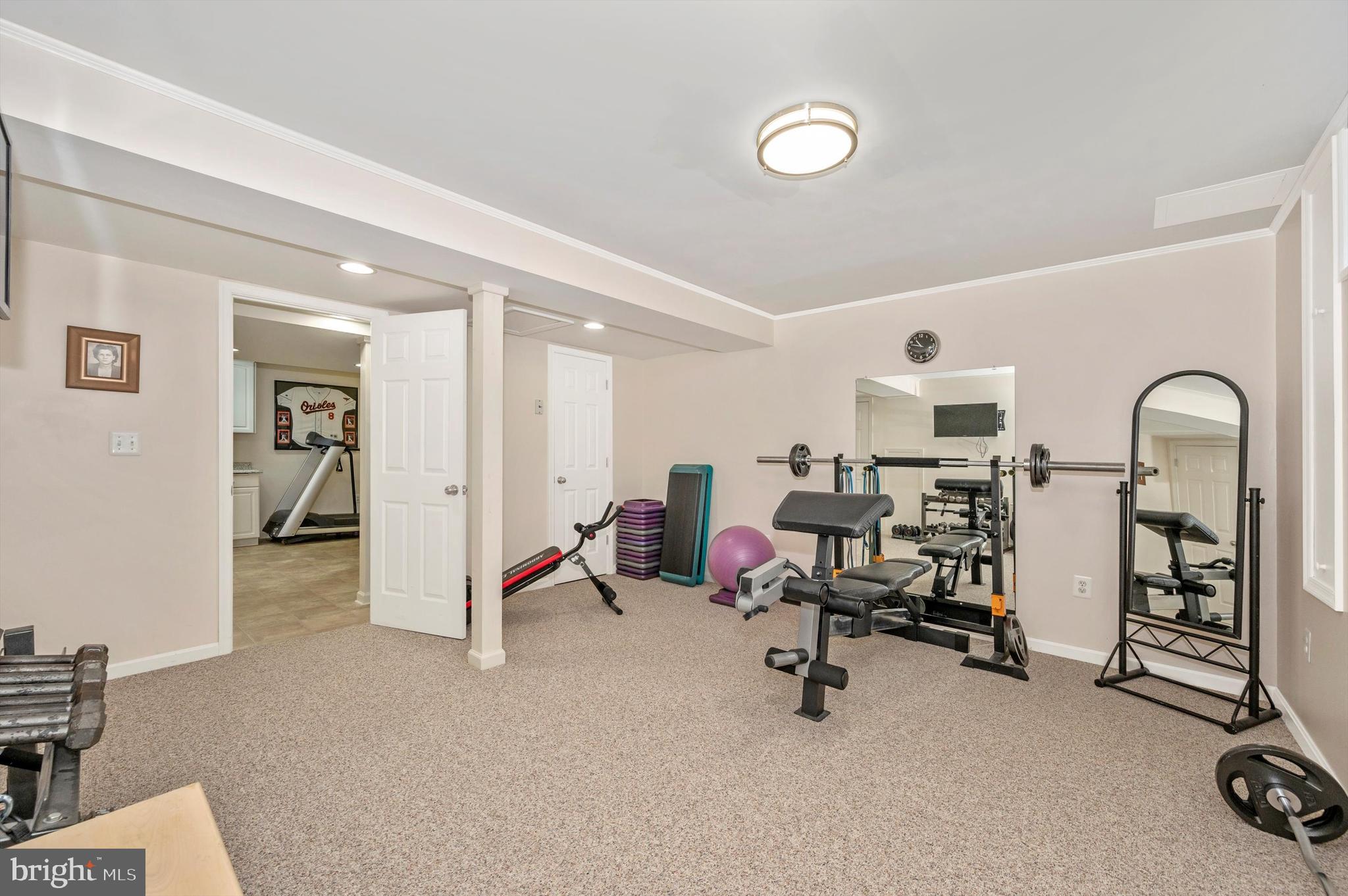 6701 Kings Mill Court Frederick, MD 21702 - Photo 31 of 54 basement bedroom or exercise room