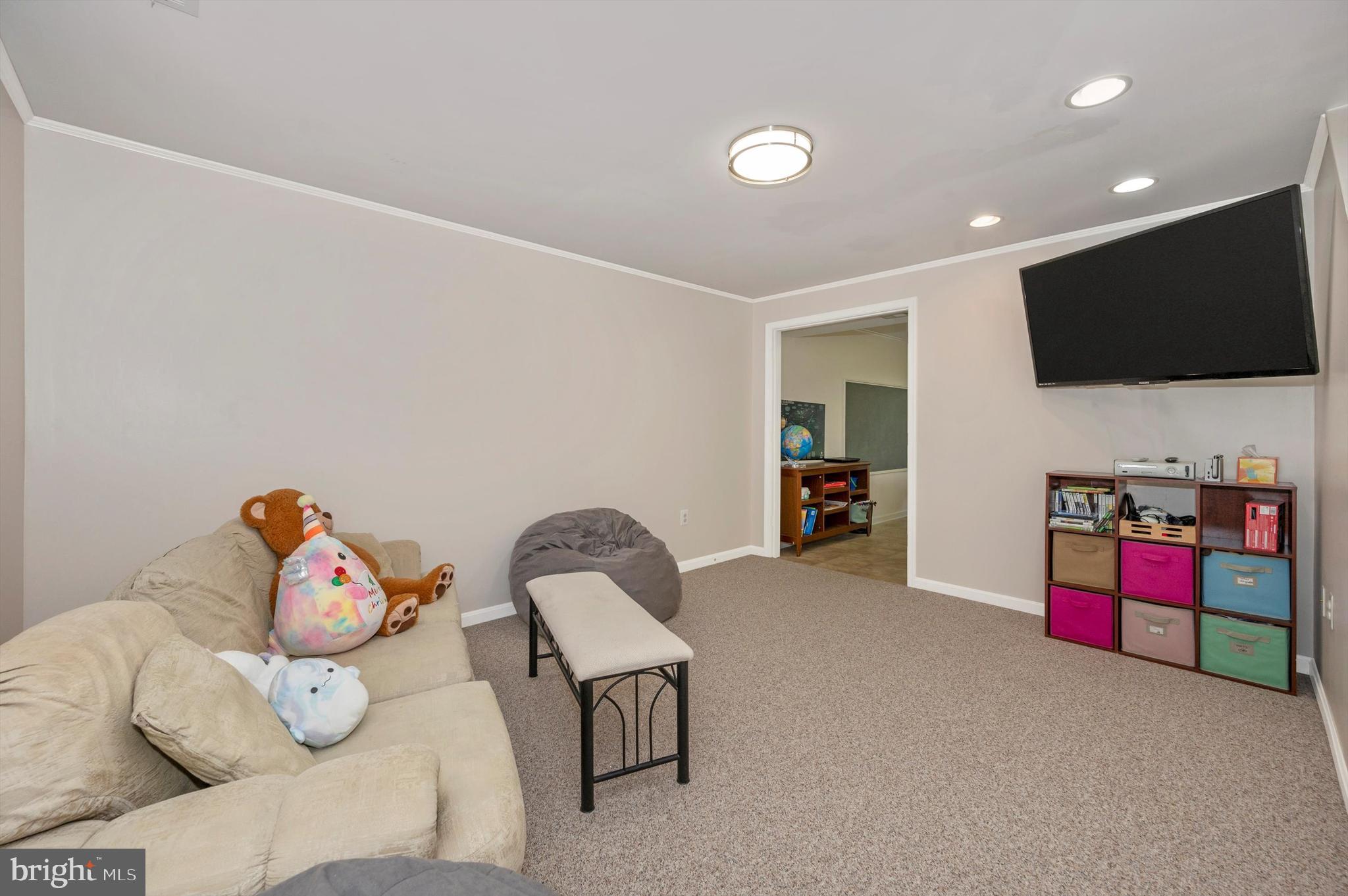 6701 Kings Mill Court Frederick, MD 21702 - Photo 32 of 54 basement theatre or game room