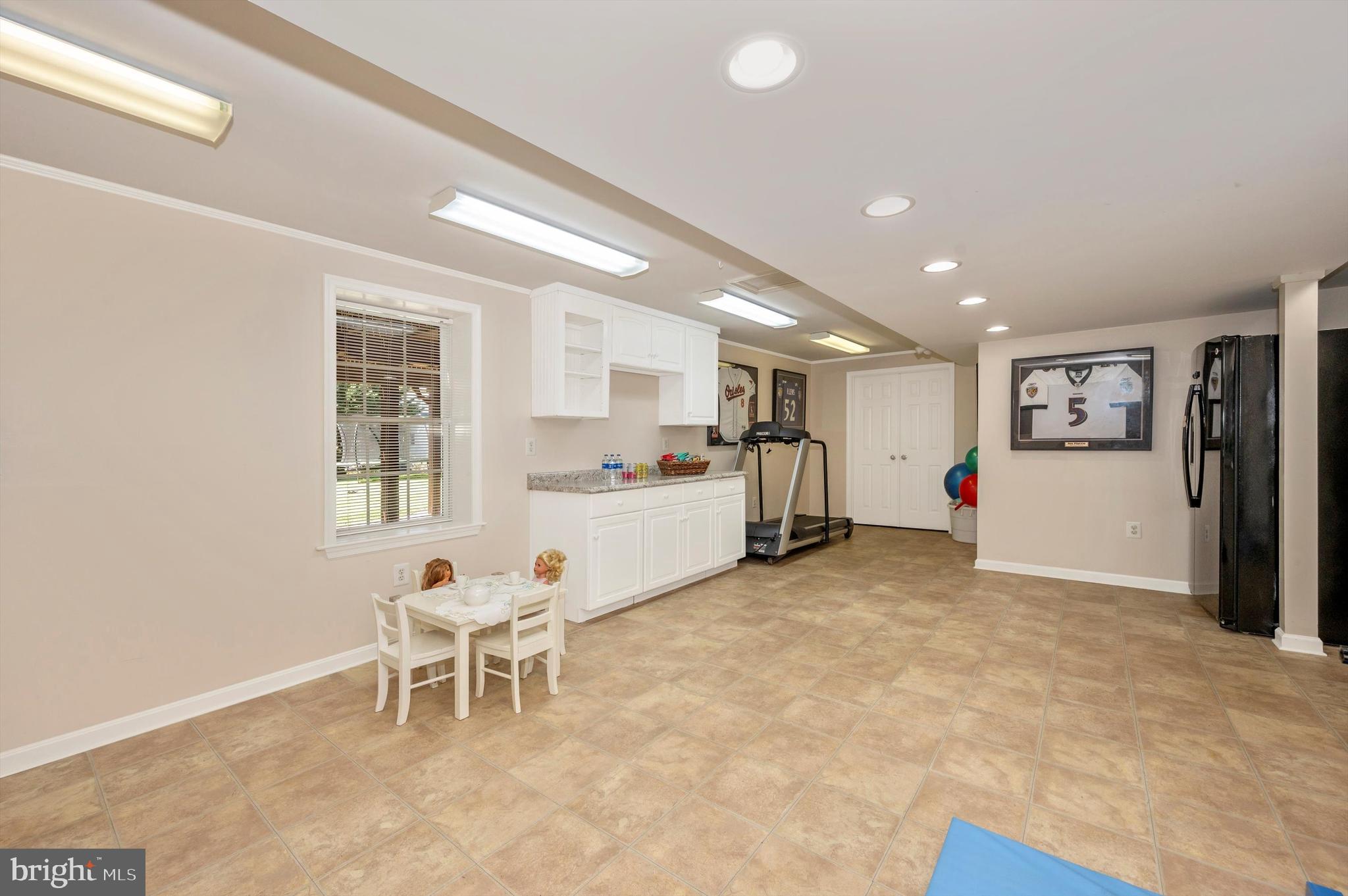 6701 Kings Mill Court Frederick, MD 21702 - Photo 35 of 54 future bar connection in place, refrigerator incl.