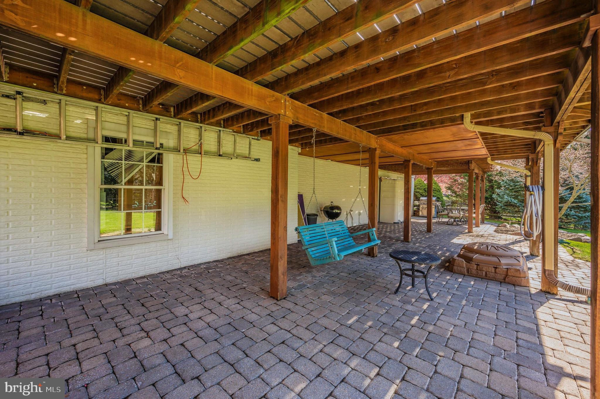 6701 Kings Mill Court Frederick, MD 21702 - Photo 47 of 54 patio under deck with pavers and storage