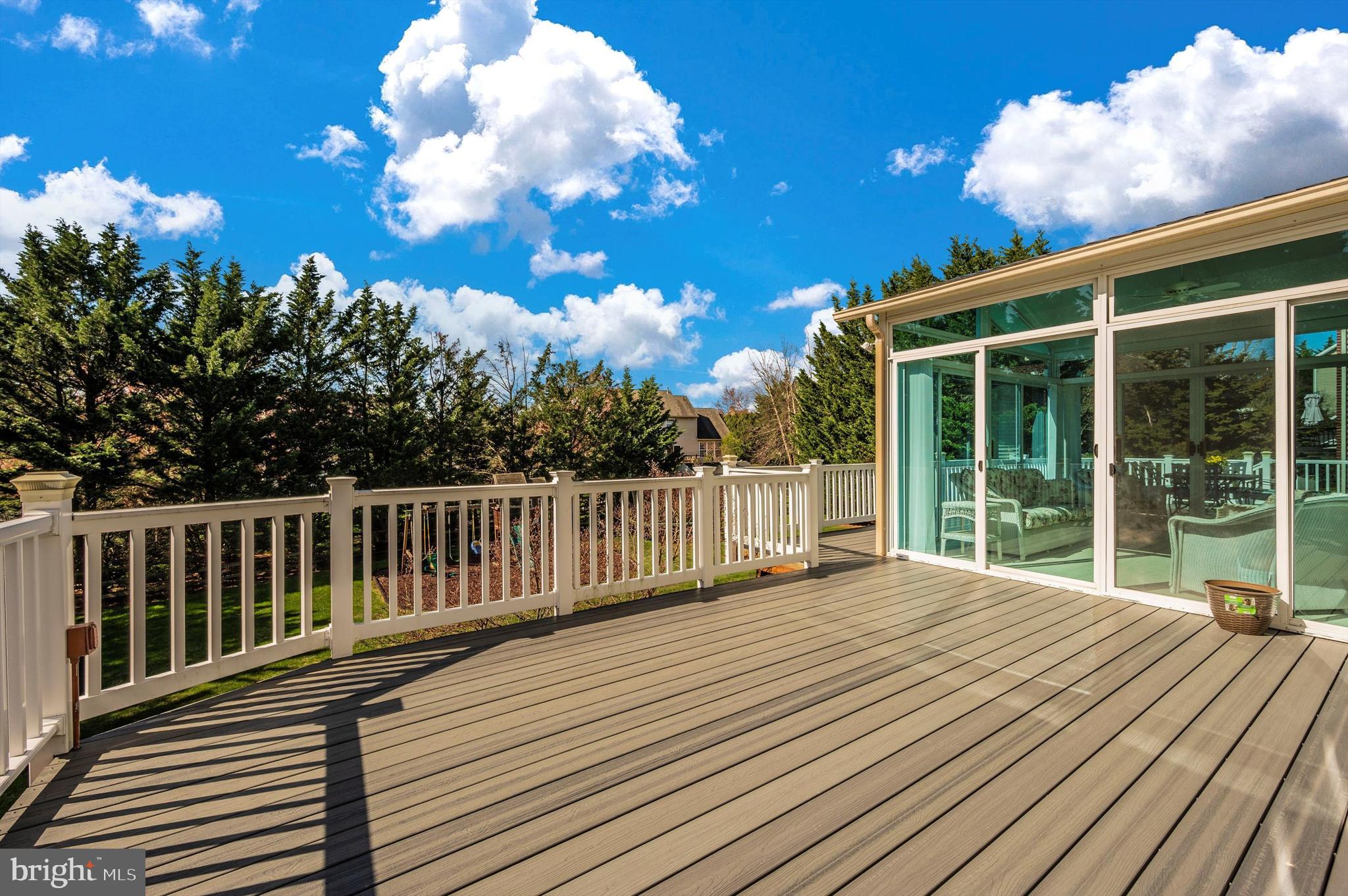 6701 Kings Mill Court Frederick, MD 21702 - Photo 52 of 54 composite deck and railings!