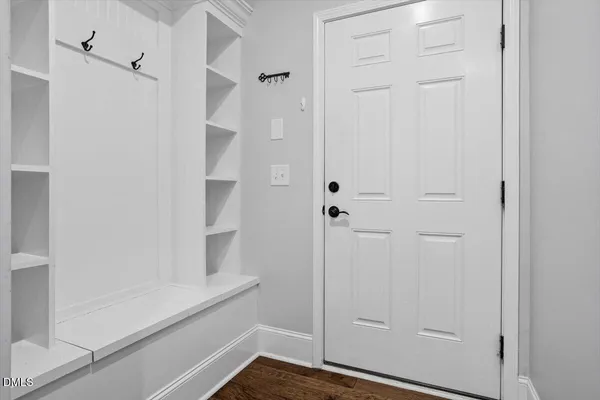 a view of walk in closet