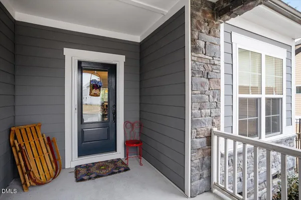 a view of outdoor space and deck
