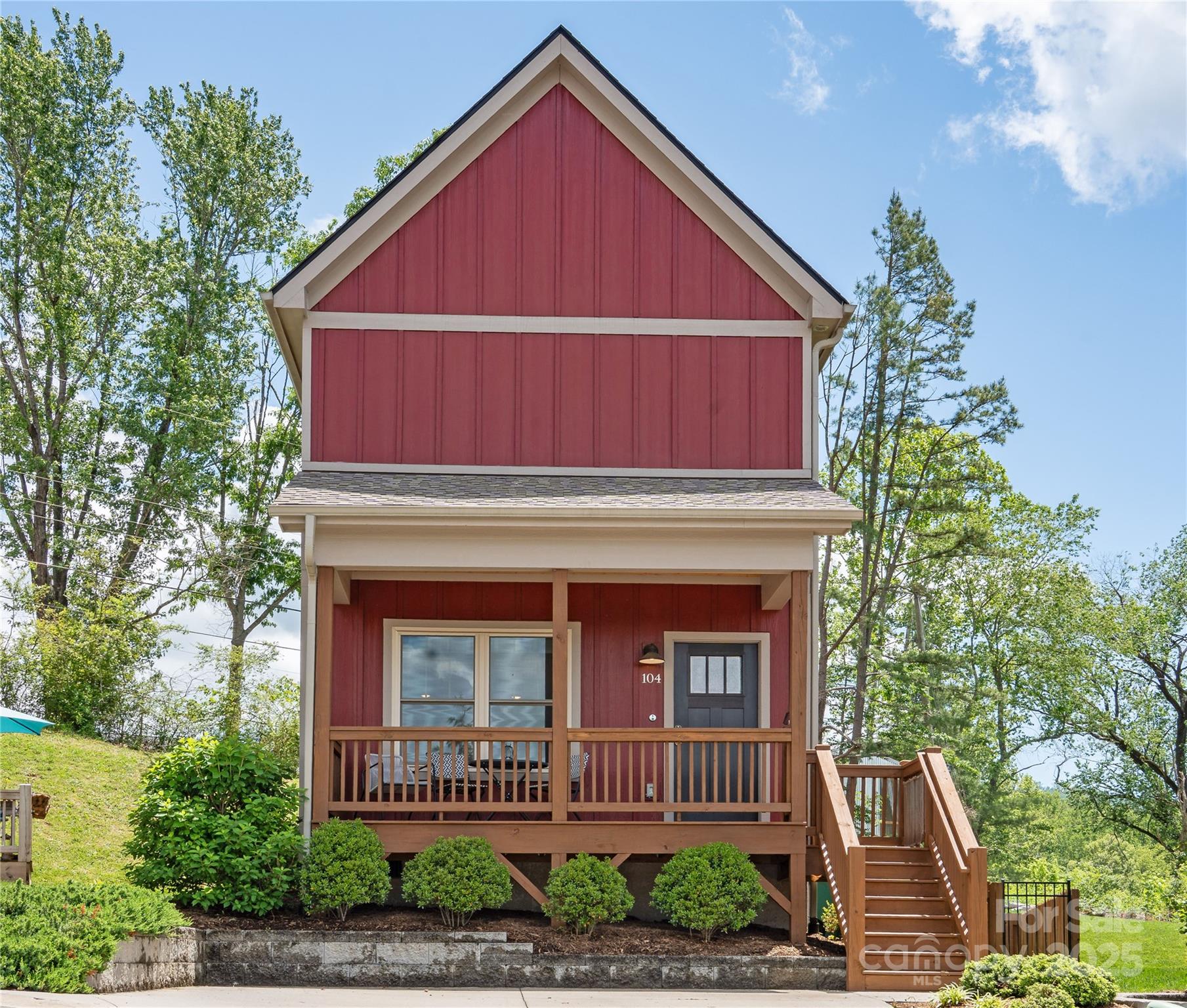 104 Wheeler Road Weaverville, NC 28787 - Photo 2 of 38 a front view of a house with garden