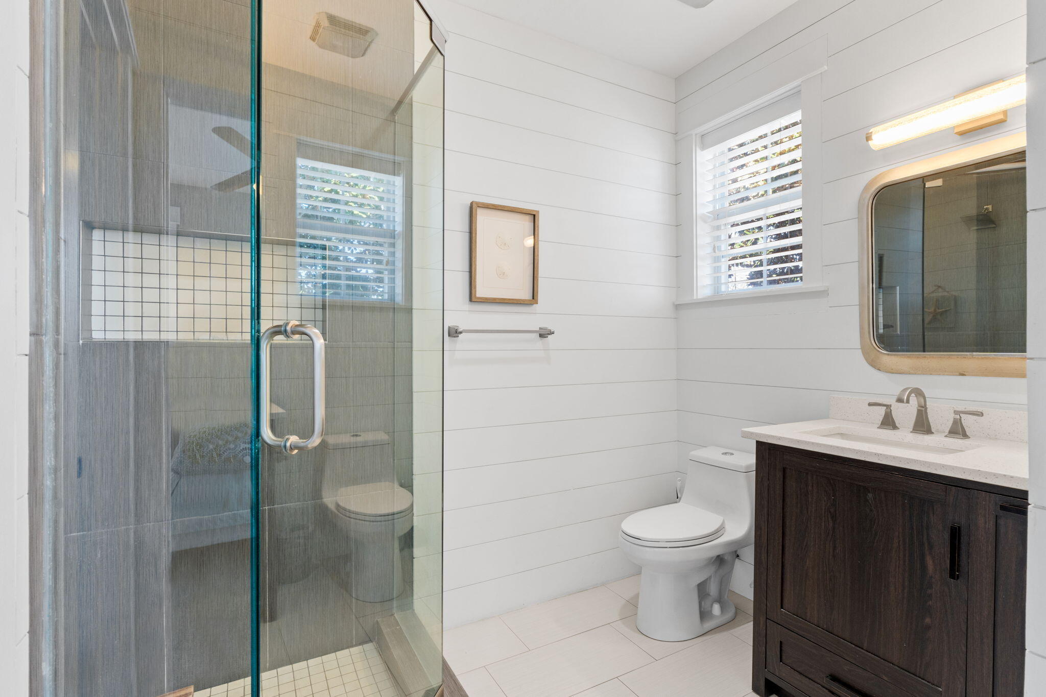 8329 East County Highway 30A, Unit 8 Seacrest, FL 32461 - Photo 14 of 21 a bathroom with a toilet sink and shower