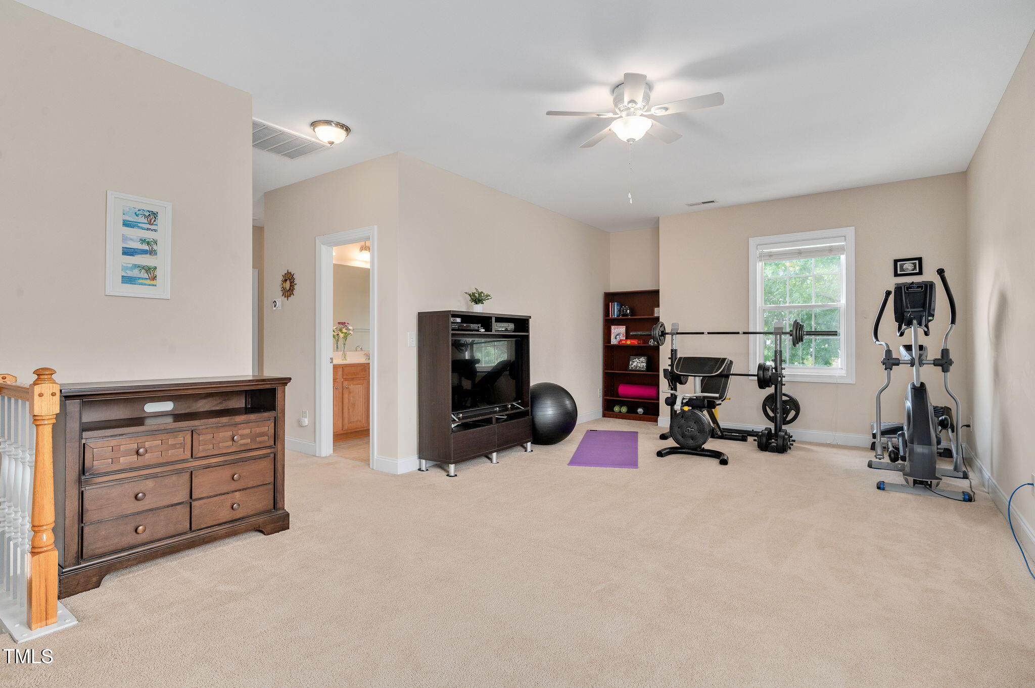 1106 Bellenden Drive Durham, NC 27713 - Photo 24 of 40 a view of a room with gym equipment