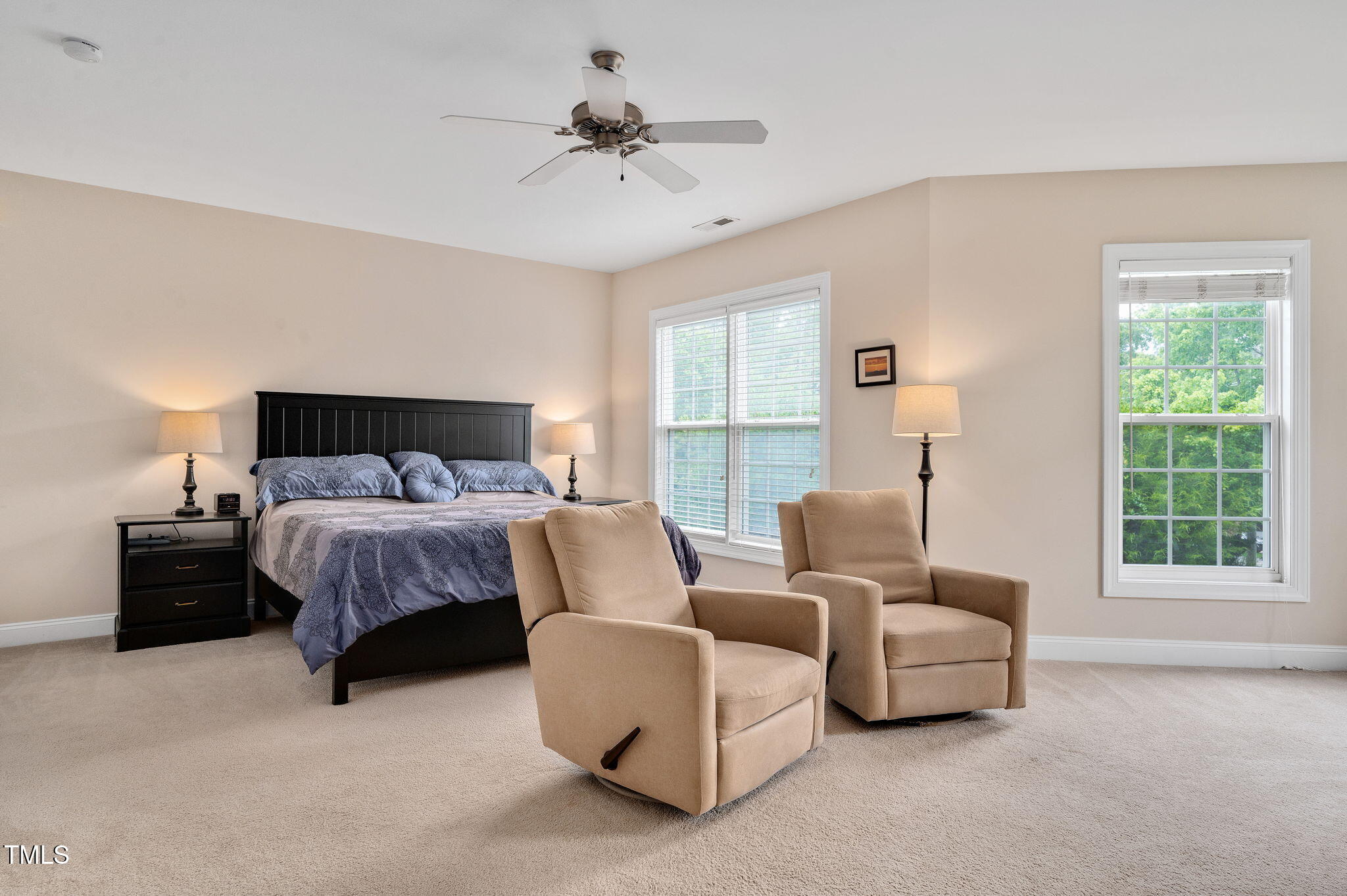1106 Bellenden Drive Durham, NC 27713 - Photo 26 of 40 a bed room with a bed and a couch