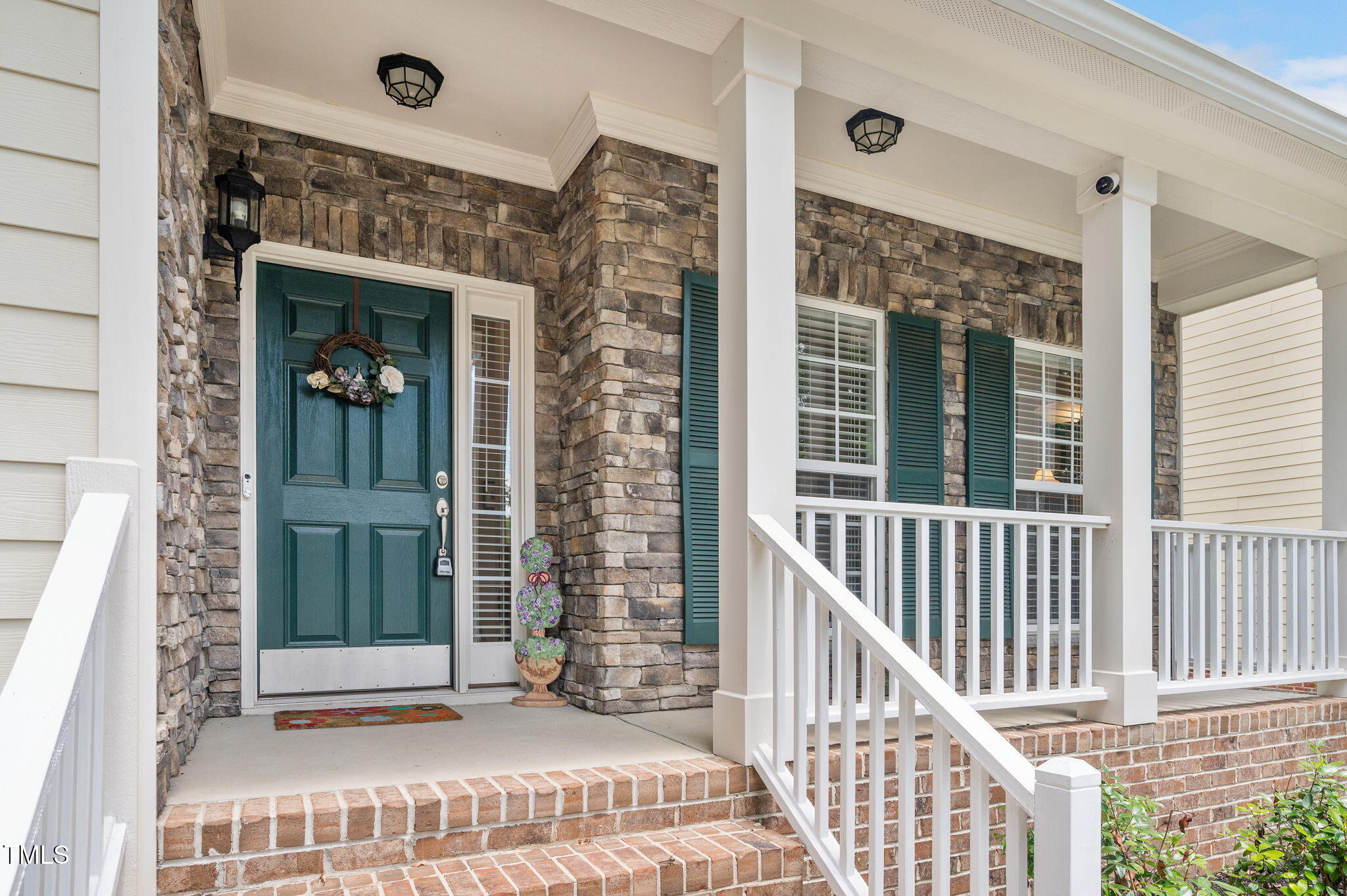 1106 Bellenden Drive Durham, NC 27713 - Photo 5 of 40 a view of front door of house with stairs