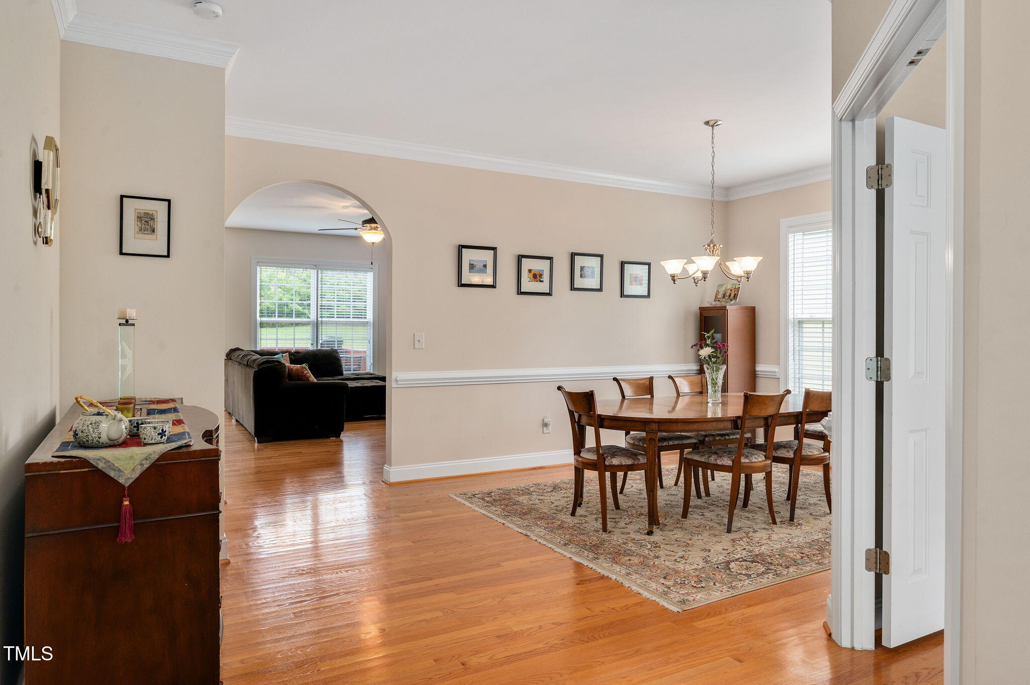 1106 Bellenden Drive Durham, NC 27713 - Photo 6 of 40 a dining room with furniture and wooden floor