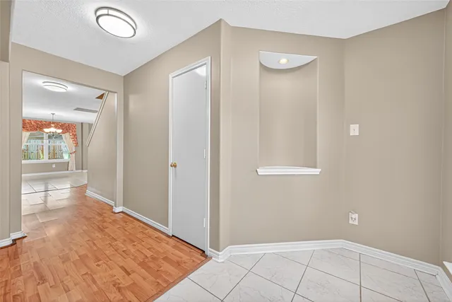wooden floor in an empty room