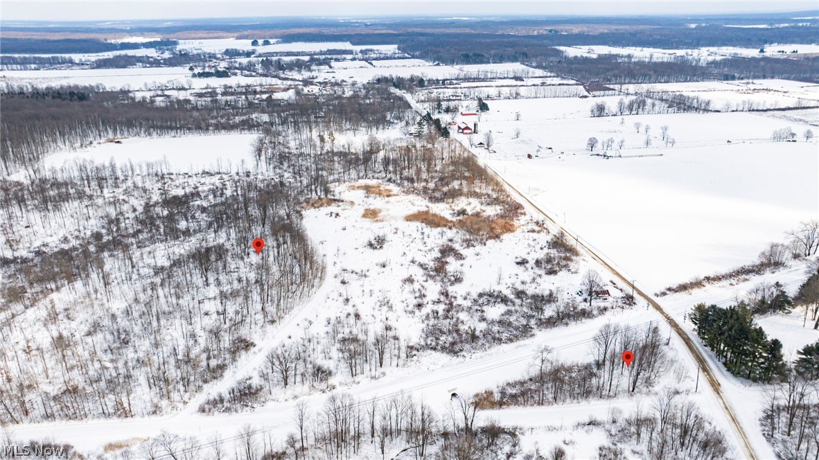 2831 South Denmark Road Jefferson, OH 44047 - Photo 16 of 18 View of snowy aerial view