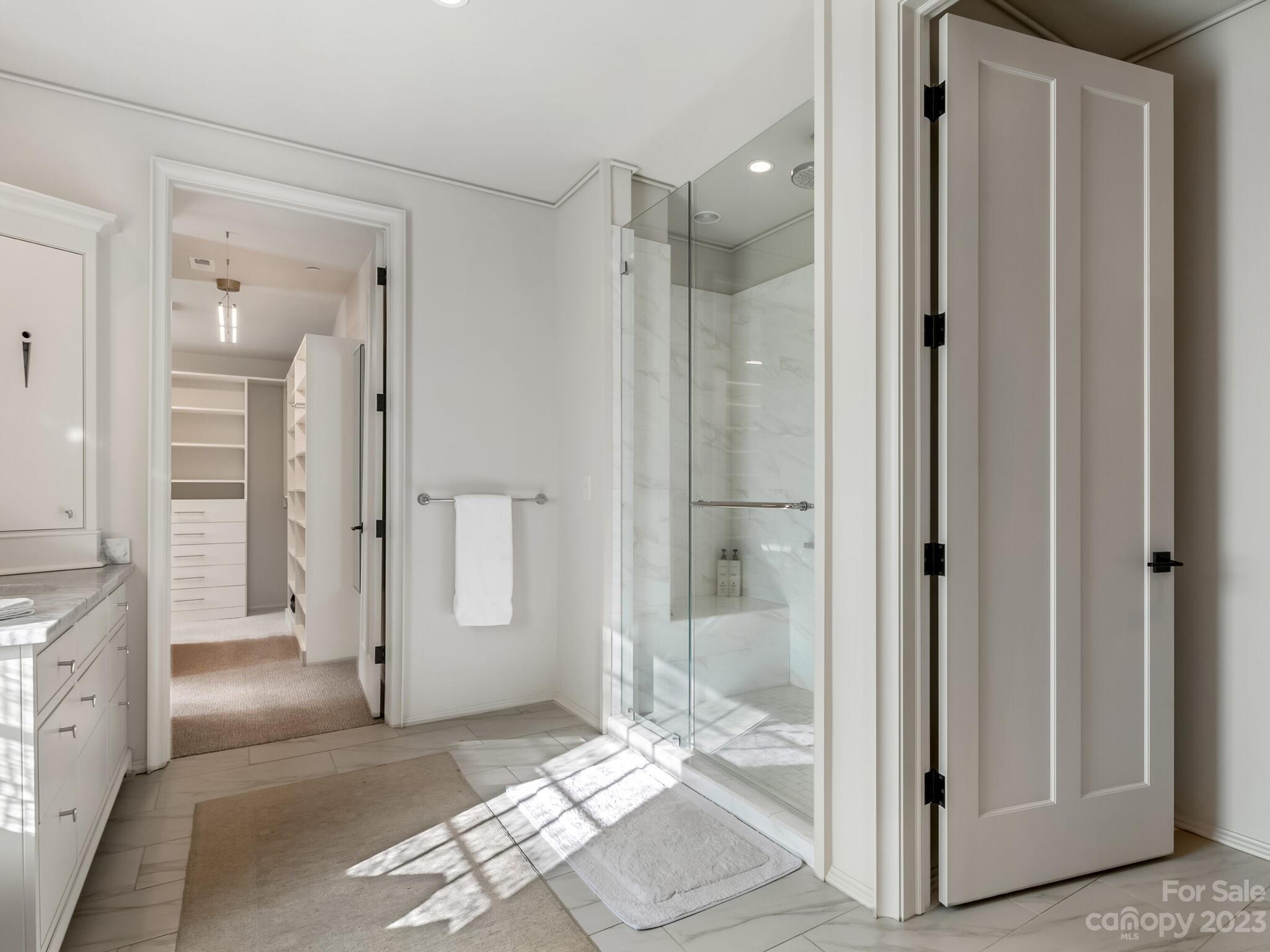 1200 Queens Road Charlotte, NC 28207 - Photo 24 of 42 a view of a bathroom with a shower