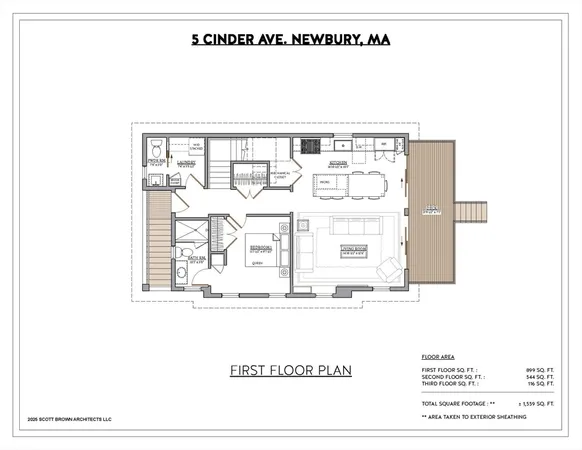 view of a black and white photo