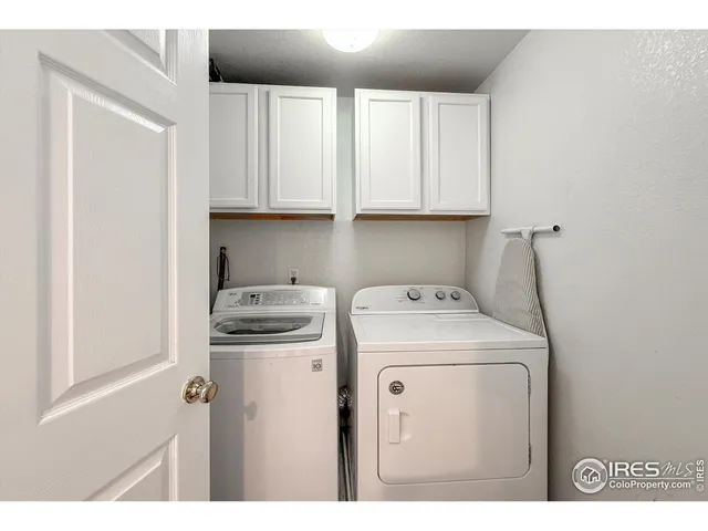 a patio with water view