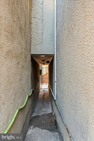 a front view of a building