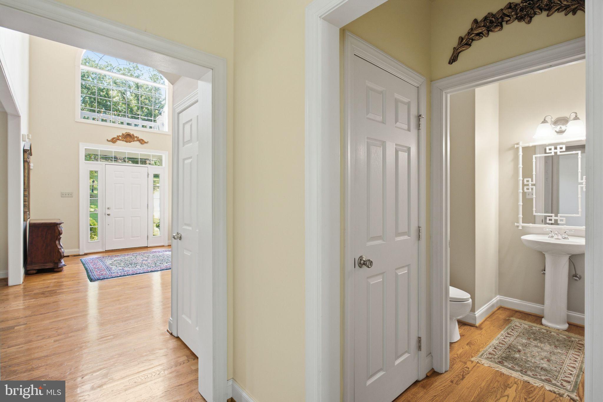 361 Malin Road Newtown Square, PA 19073 - Photo 23 of 64 Coat Closet, Basement Access, And Half Bathroom
