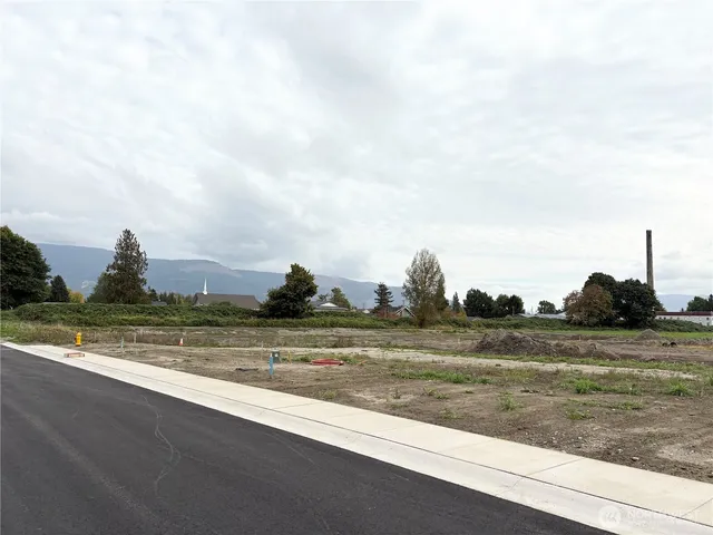 a view of a lake and a houses
