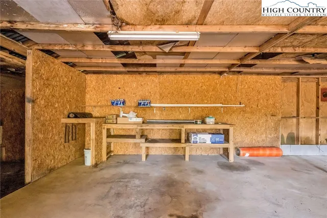 a view of storage and utility room