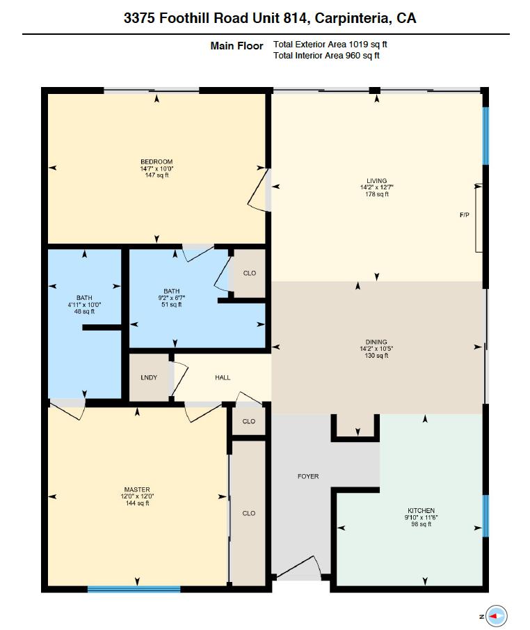 3375 Foothill Road, Unit 814 Carpinteria, CA 93013 - Photo 14 of 24 click on virtual tour