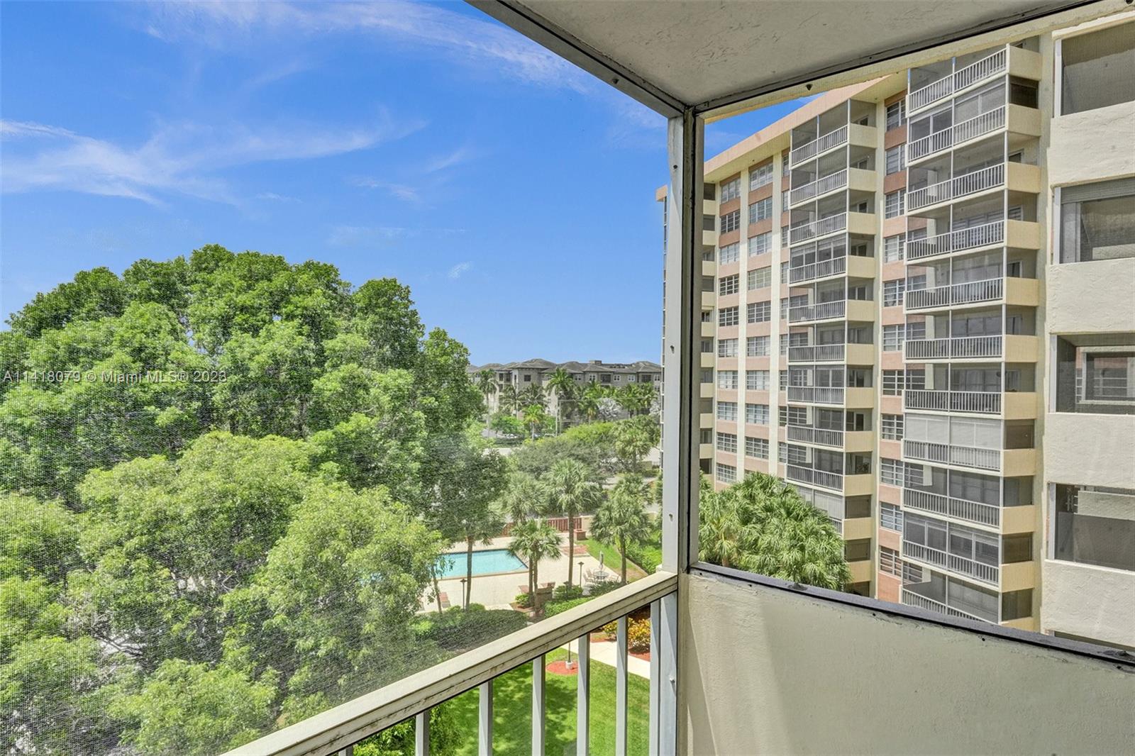 10777 West Sample Road, Unit 614 Coral Springs, FL 33065 - Photo 38 of 40 a view of a building from a window