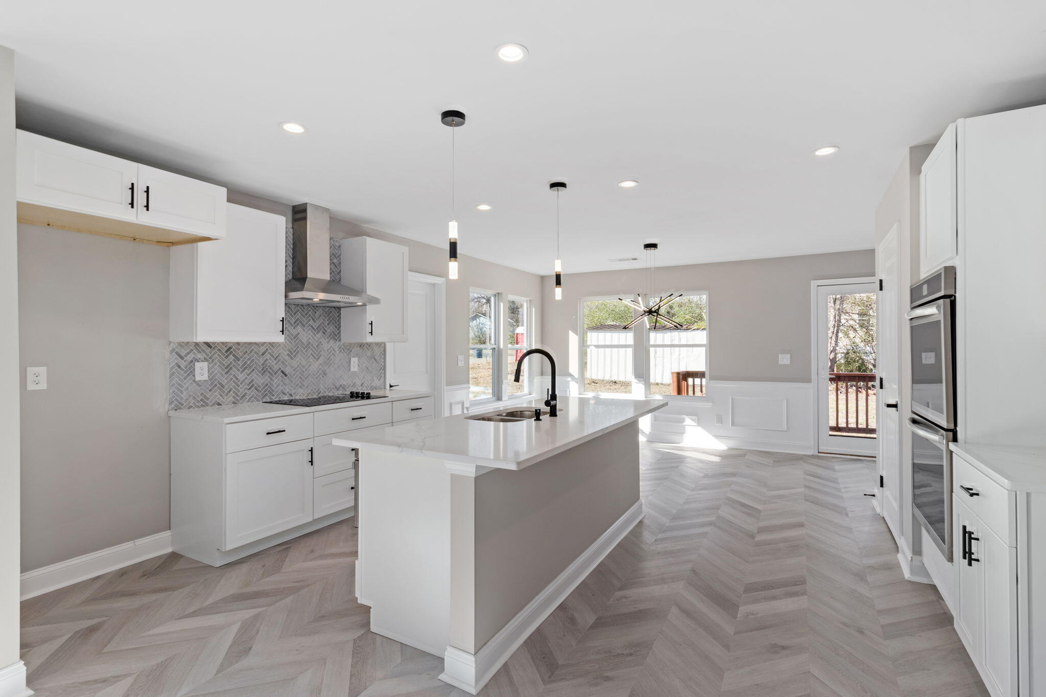 1437 Greens Lake Road Chattanooga, TN 37412 - Photo 11 of 45 kitchen opens to living and dining