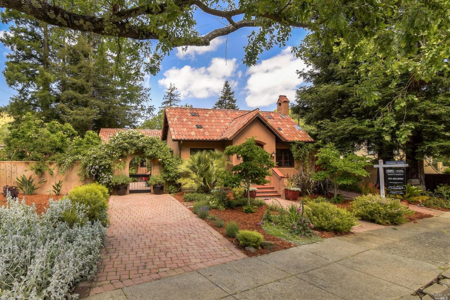 34 Bothin Road Fairfax, CA 94930 - Photo 1 of 1 a pathway of a house with a yard