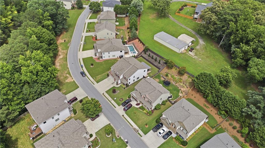 5825 Willow Oak Pass Cumming, GA 30040 - Photo 45 of 55 an aerial view of a house