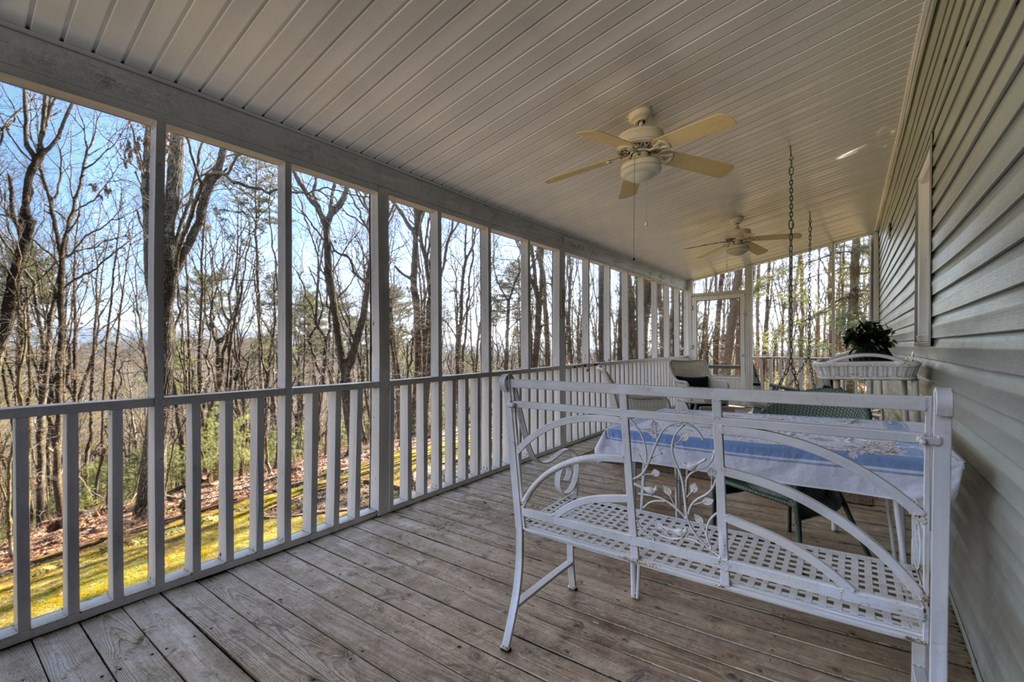 398 New Hope Road Ellijay, GA 30540 - Photo 50 of 70 Upper level back screened in porch
