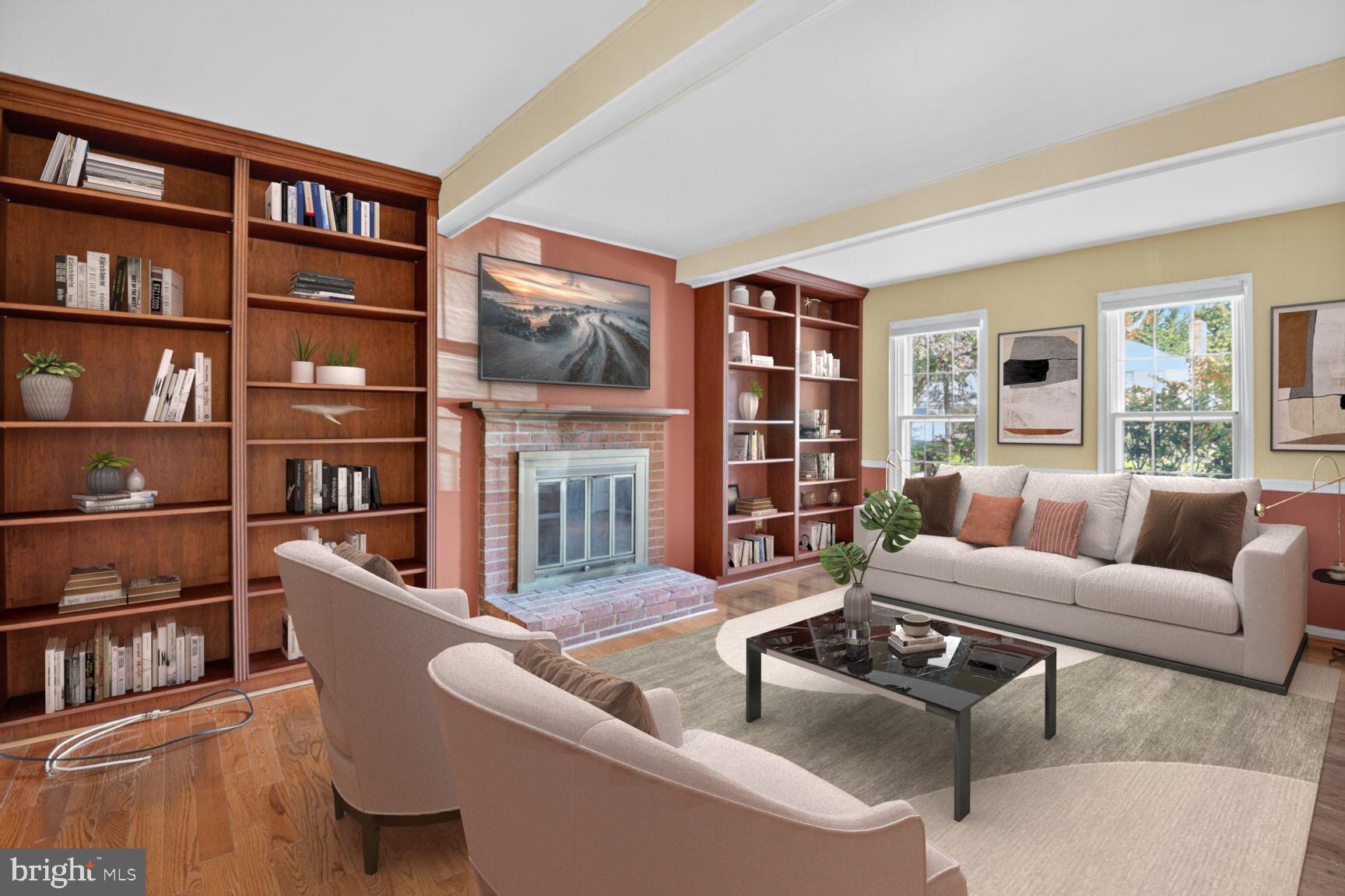 14 Treworthy Road Gaithersburg, MD 20878 - Photo 5 of 37 Family Room with virtual staging