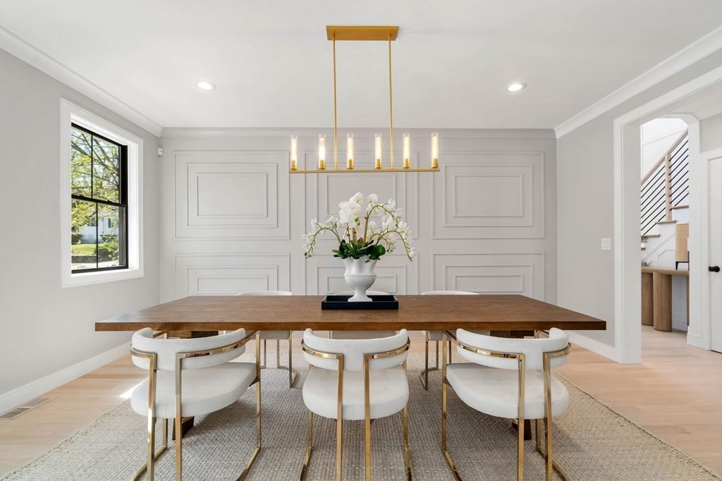 258 Greendale Avenue Needham, MA 02494 - Photo 4 of 23 a dining room with furniture and window