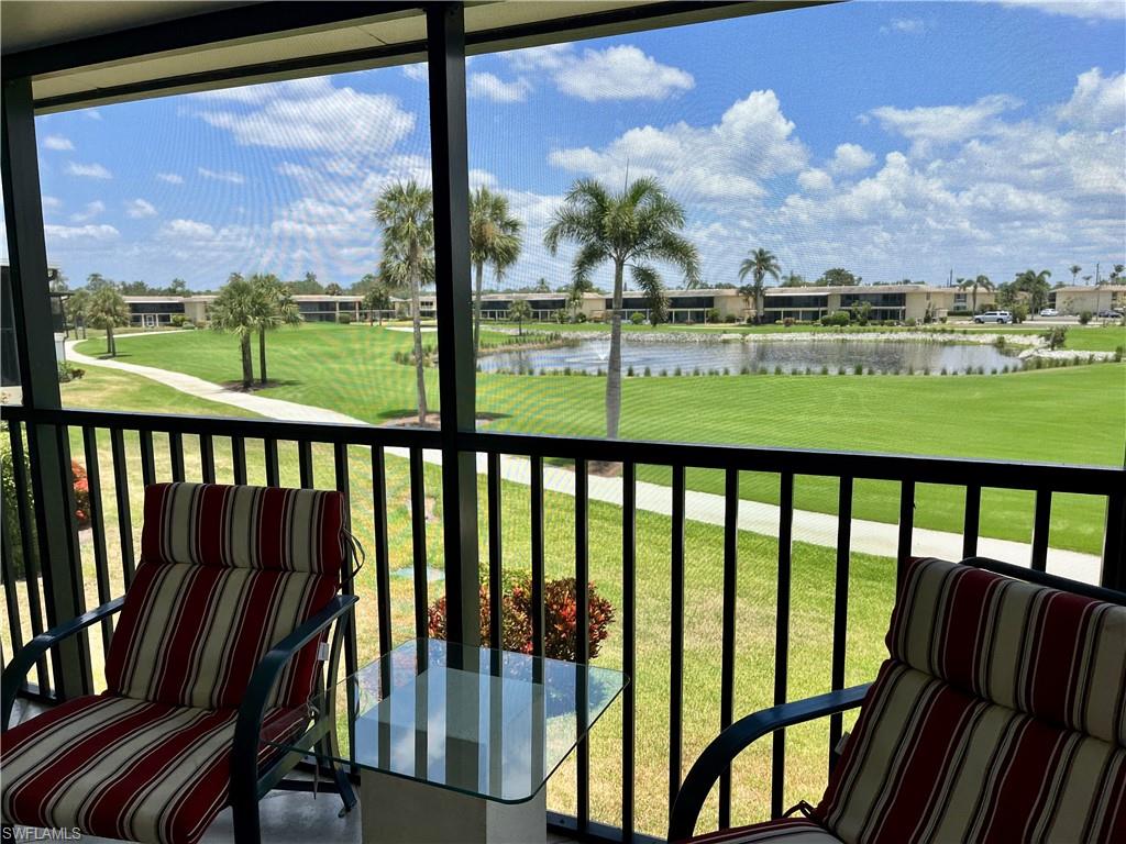348 Tern Drive, Unit 4 Naples, FL 34112 - Photo 13 of 27 a view of balcony with outdoor space