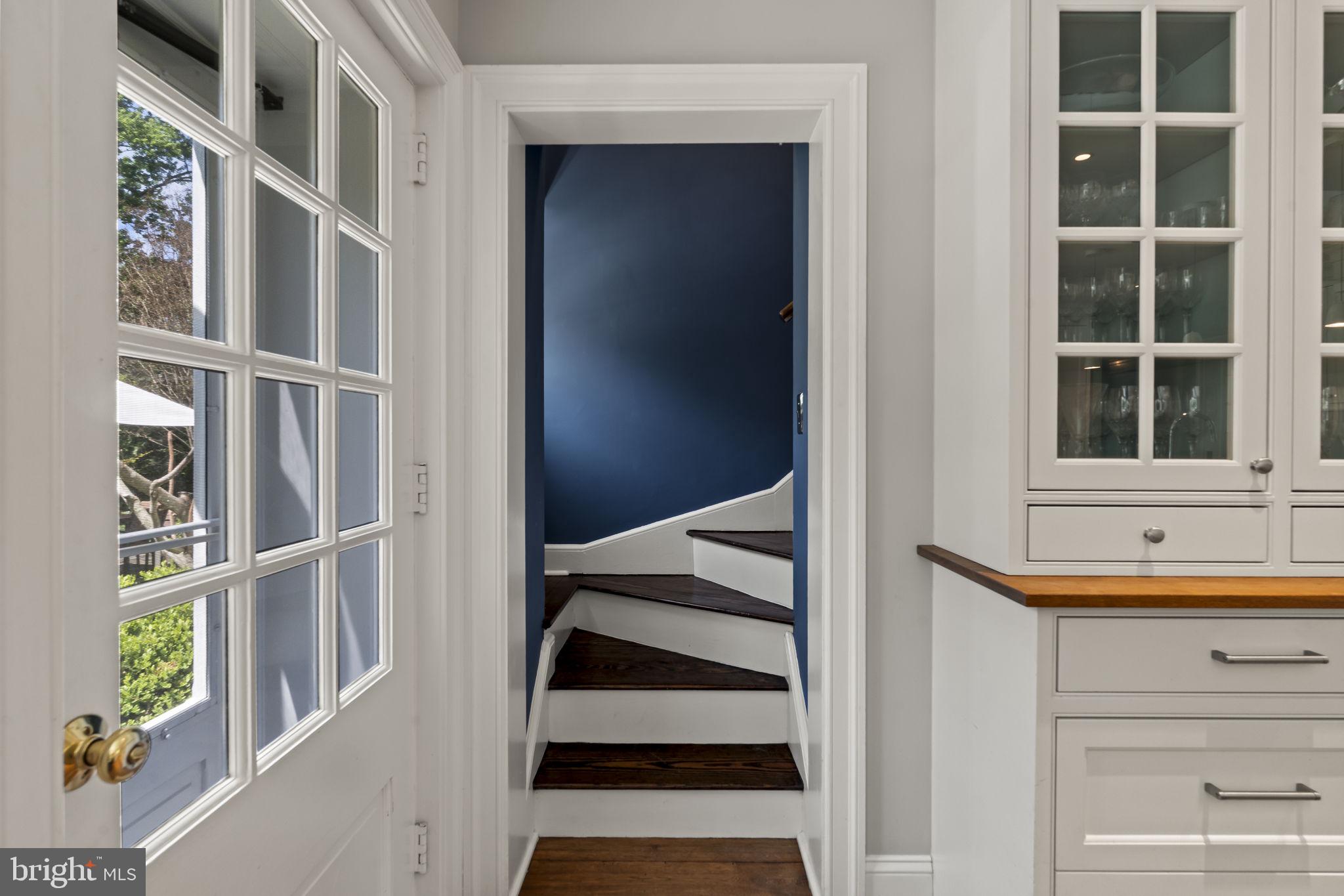 437 Church Road Devon, PA 19333 - Photo 24 of 65 Back staircase to 2nd floor