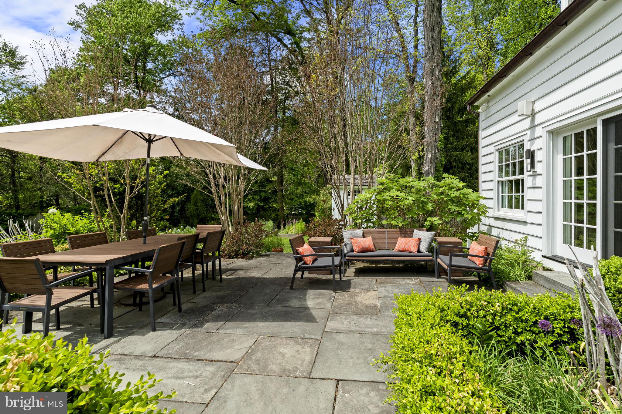 437 Church Road Devon, PA 19333 - Photo 56 of 65 Large flagstone patio