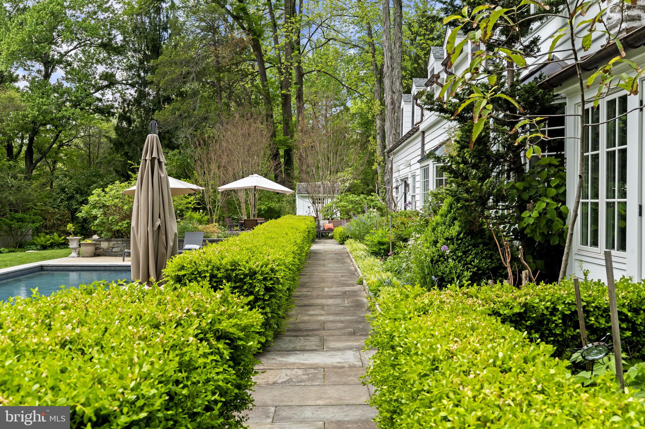 437 Church Road Devon, PA 19333 - Photo 63 of 65 Flagstone walkway