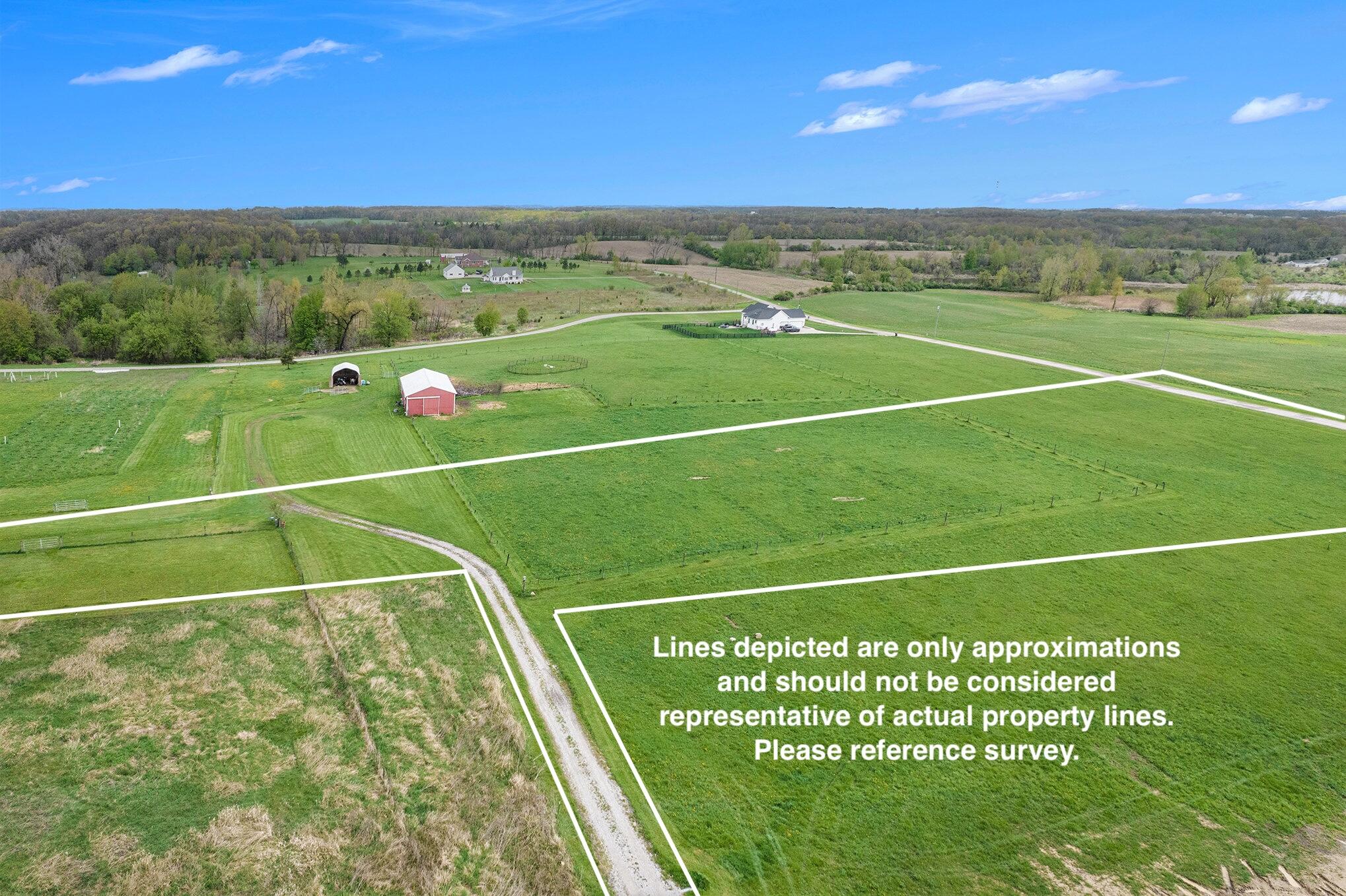 4774 Kehoe Road Clinton, MI 49236 - Photo 3 of 15 Aerial from South-Southwest