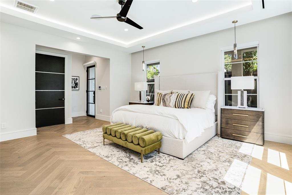 5510 Caladium Drive Dallas, TX 75230 - Photo 17 of 40 a bedroom with a bed and a window