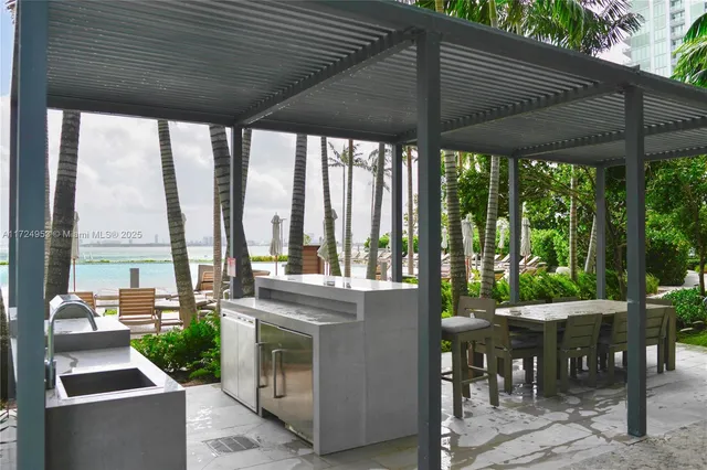 a backyard with garden