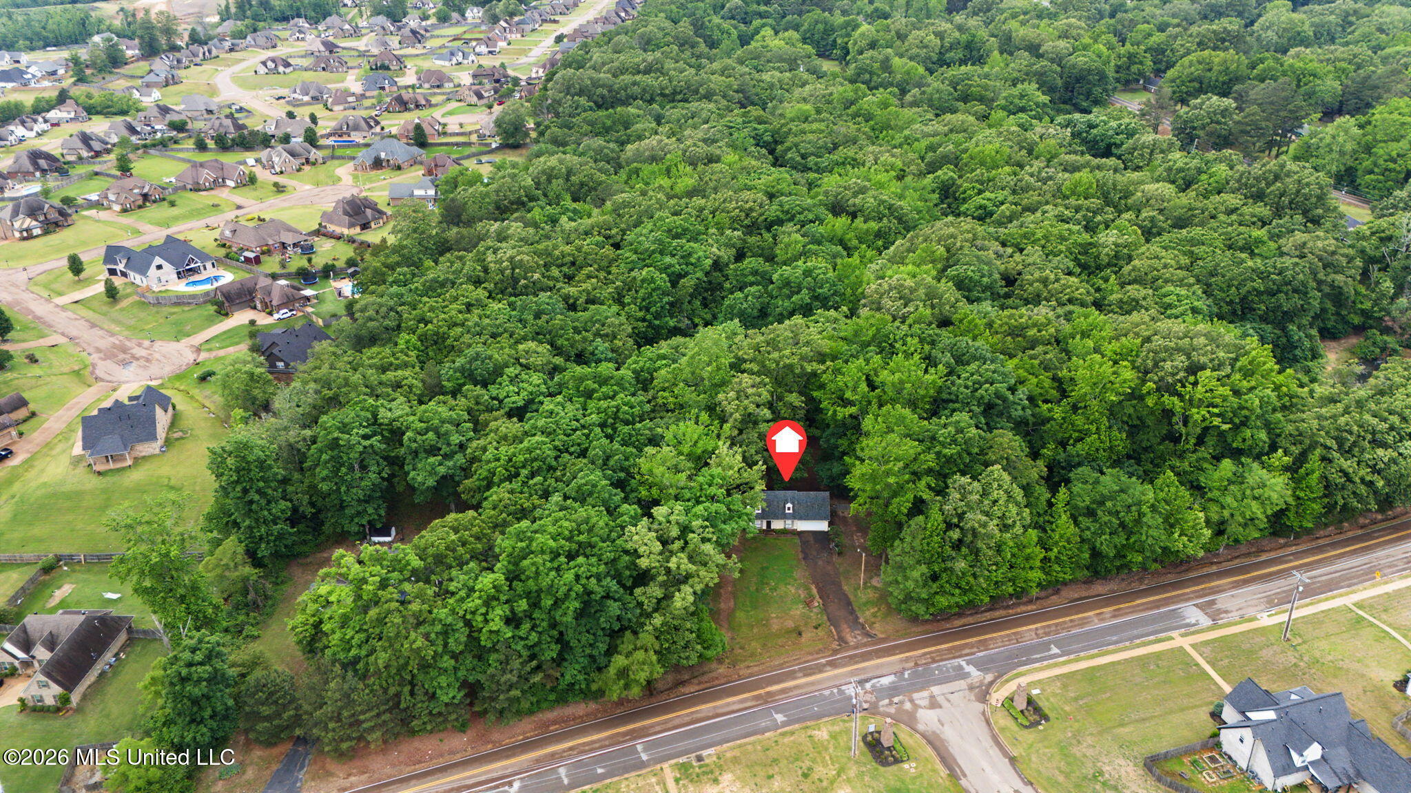 2051 Laughter Road Nesbit, MS 38651 - Photo 32 of 34 Aerial