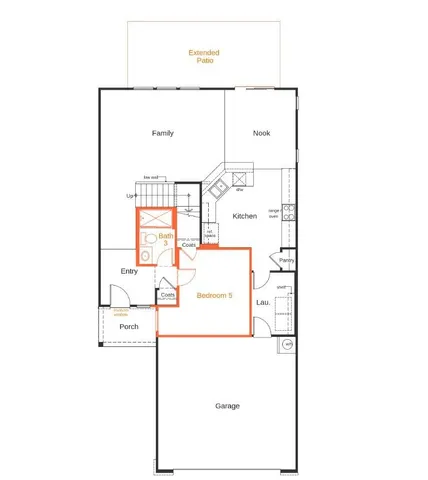 a picture of a floor plan