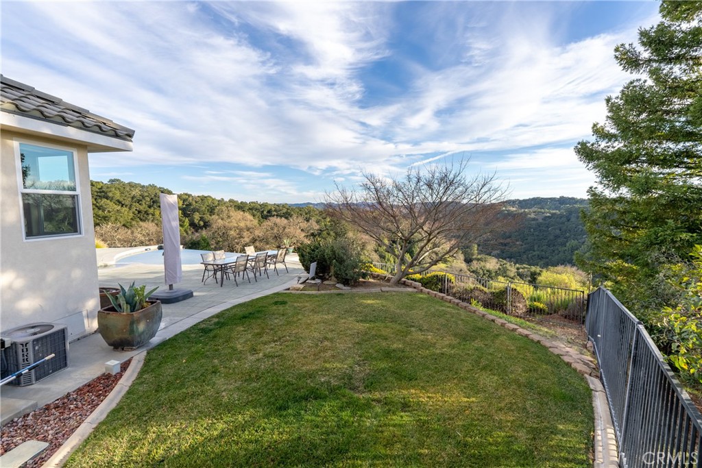 4342 Shadow Canyon Road Templeton, CA 93465 - Photo 16 of 74 a view of a backyard with sitting area