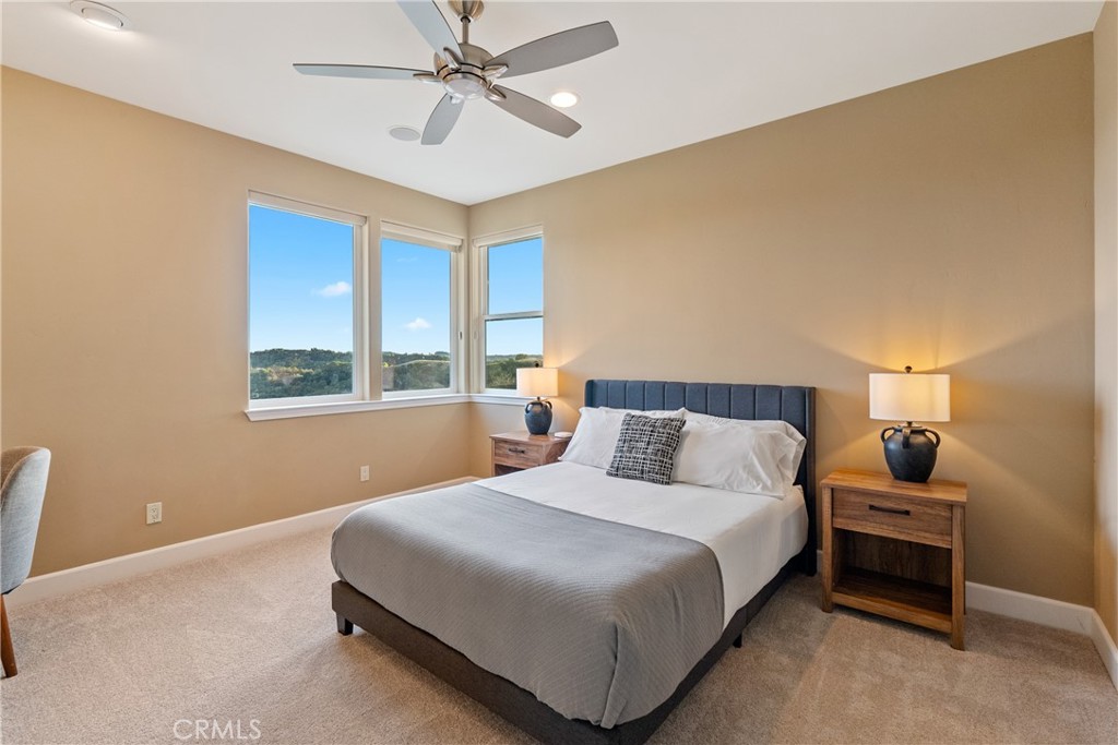 4342 Shadow Canyon Road Templeton, CA 93465 - Photo 39 of 74 a bedroom with a bed and window
