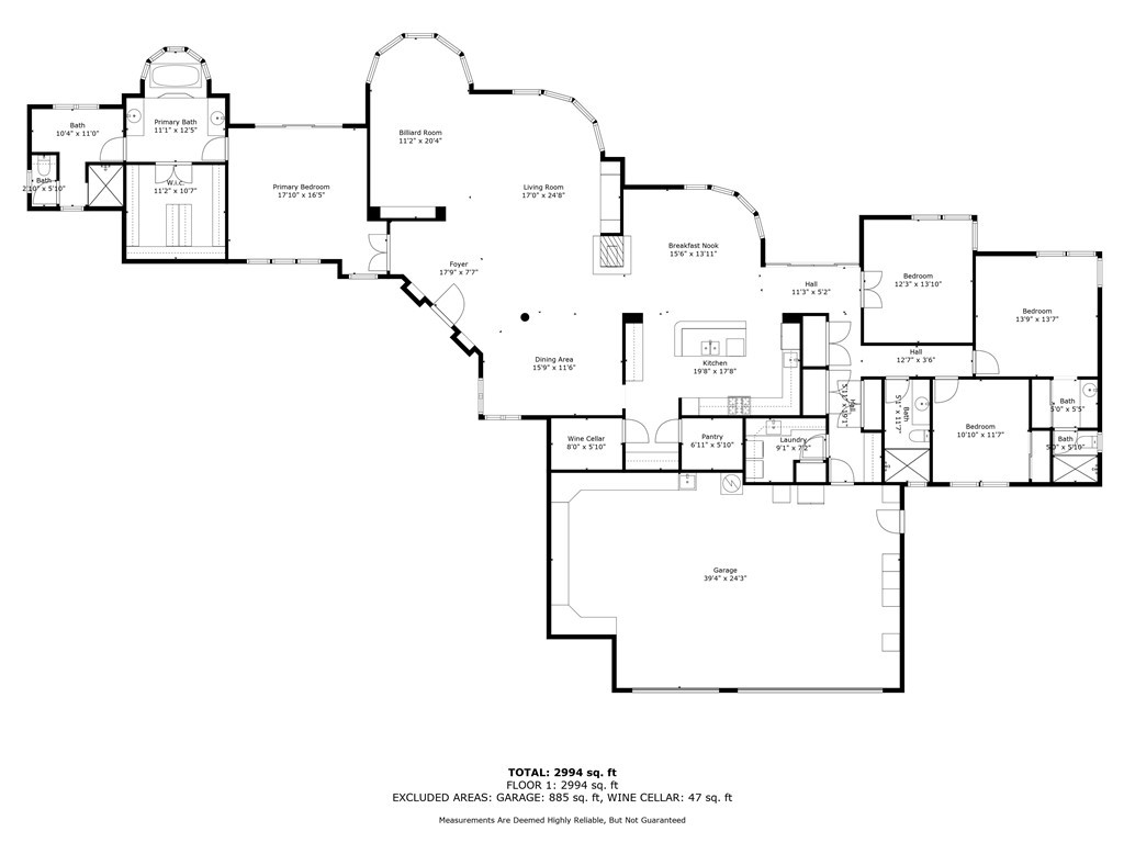 4342 Shadow Canyon Road Templeton, CA 93465 - Photo 73 of 74 a picture of floor plan