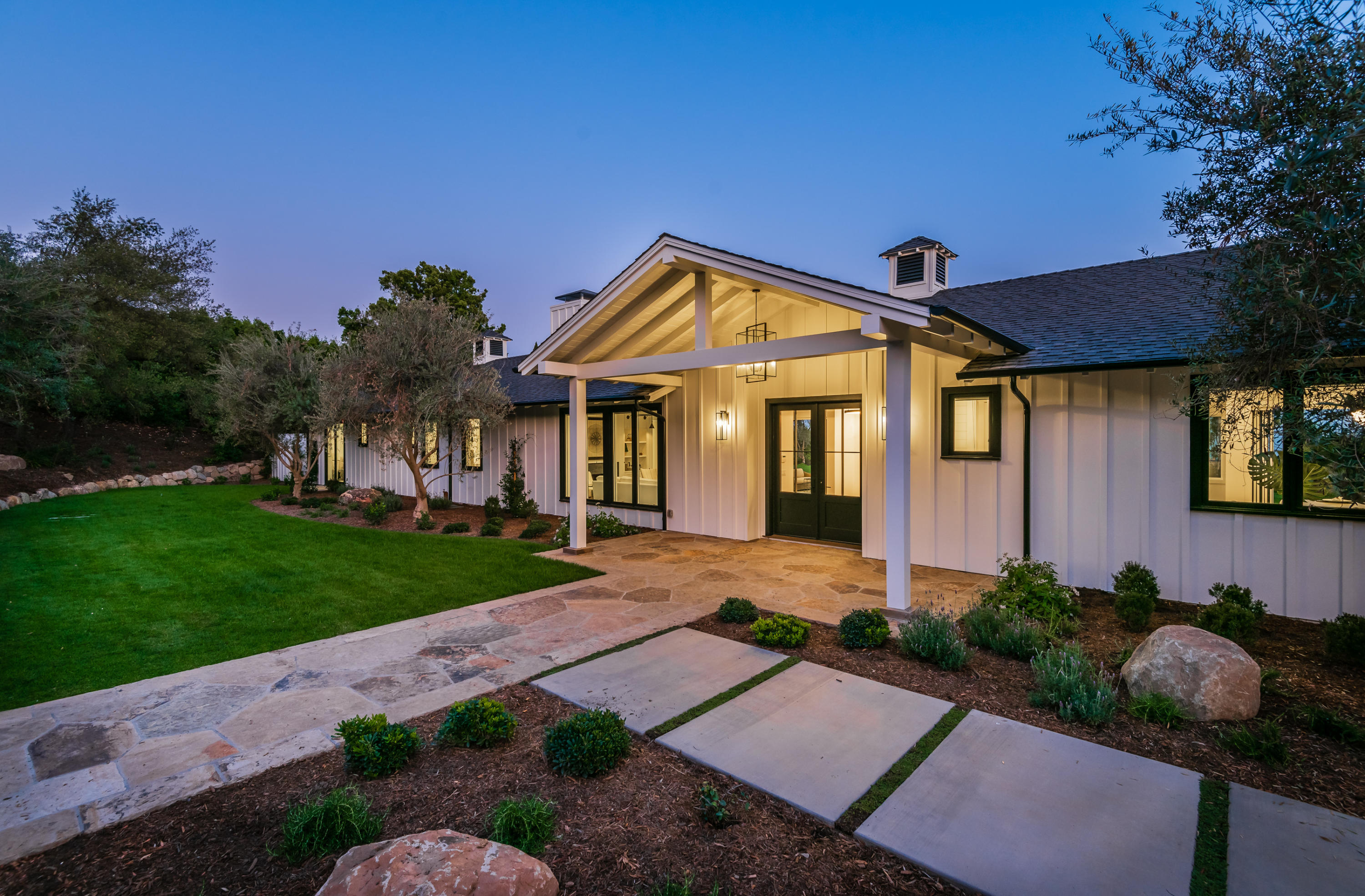 950 Brooktree Road Santa Barbara, CA 93108 - Photo 11 of 37 a front view of a house with garden