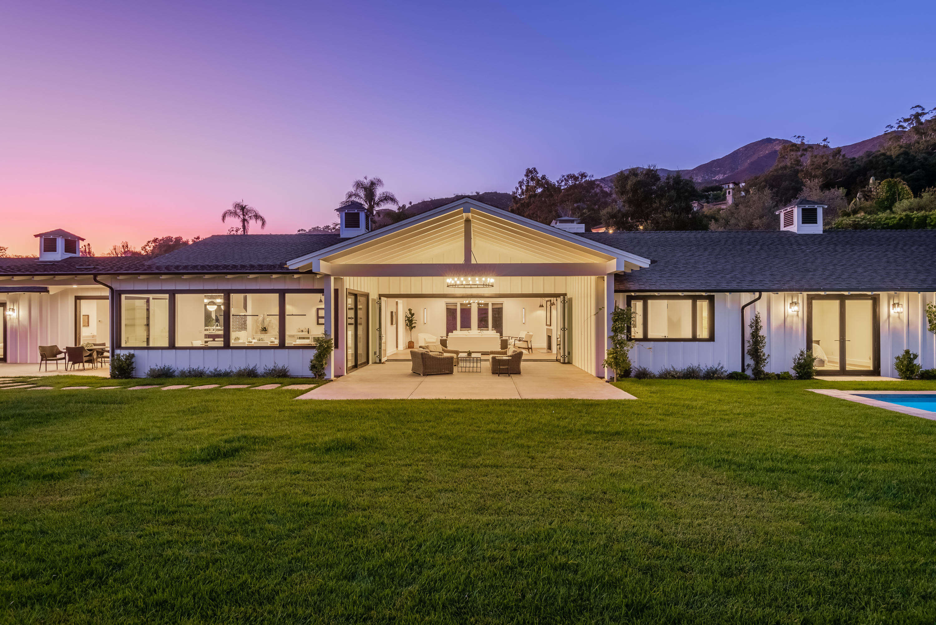 950 Brooktree Road Santa Barbara, CA 93108 - Photo 16 of 37 a front view of a house with a yard
