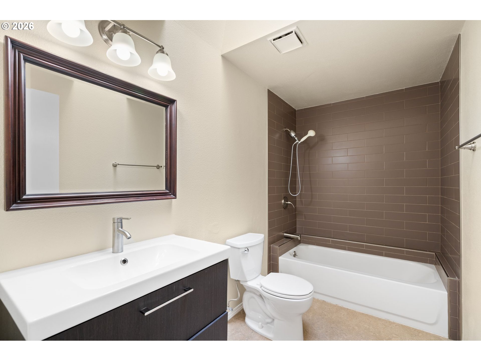 895 Southwest 166th Avenue Beaverton, OR 97006 - Photo 29 of 36 a bathroom with a sink a toilet and shower